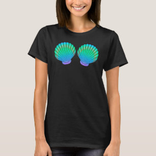 Mermaid Sea Shell Bra Costume Mermaids Mum Women G T-Shirt