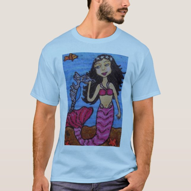 Mermaid & Seahorse Shirt (Front)