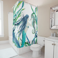 Mermaid Seahorse Under the Sea