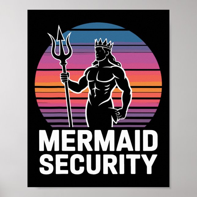 Mermaid Security 1  Poster (Front)