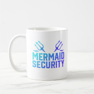 Mermaid Security  Coffee Mug