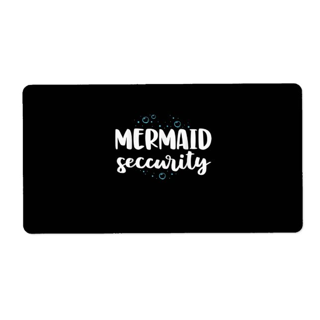 Mermaid Security Swim Team  Women Swimmer Swimming (Front)