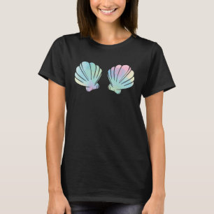 Mermaid Shell Bikini Mermaid Bra Costume Party T-Shirt