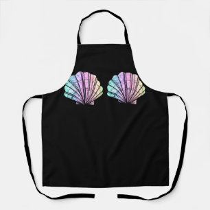 Mermaid Shell Bra Bikini Seashell Mermaid Bachelor Apron