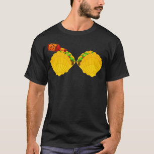 Mermaid Shell  Taco Bra  Spicy Chilli Sauce _1  T-Shirt