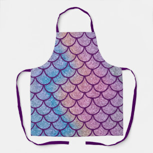 Mermaid Shimmer Scale Apron