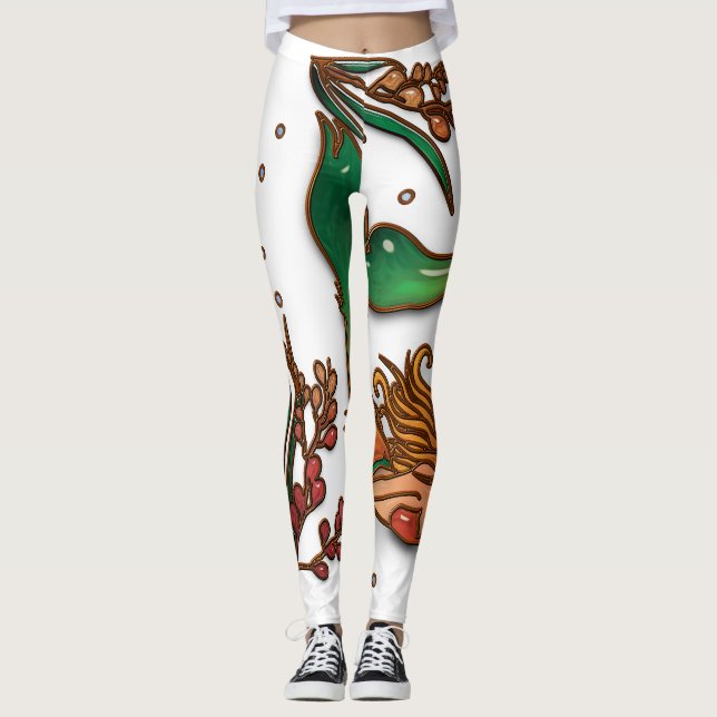 Mermaid Silae Leggings (Front)