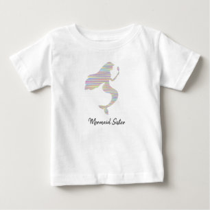 Mermaid Sister Kids Graphic Tee