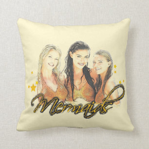 Mermaid Sketch Cushion