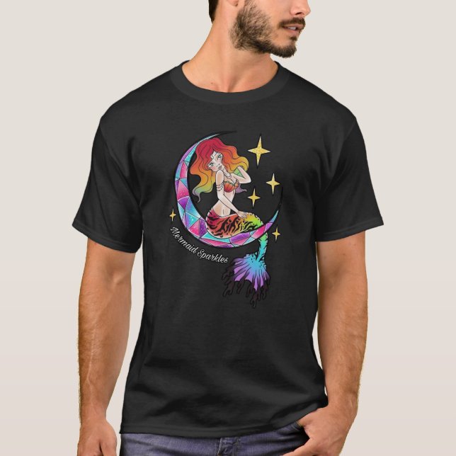 Mermaid Sparkles T-Shirt (Front)