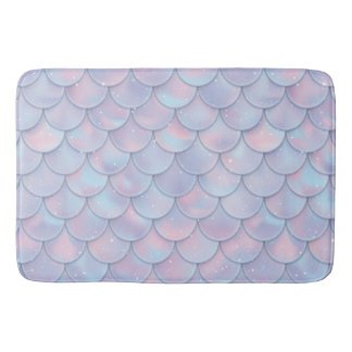 Mermaid Sparkling Scales Bath Mat