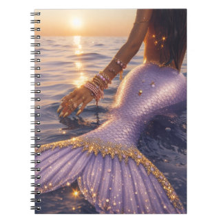 mermaid spiral notebook