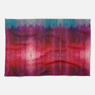 Mermaid Splash Watercoloring Art Tea Towel