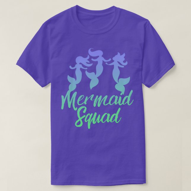 Mermaid Squad 17 T-Shirt (Design Front)