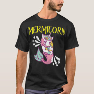 Mermaid Squad Design for family matching be water T-Shirt