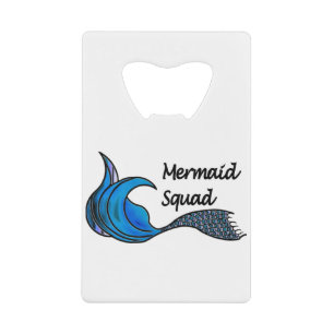 Mermaid Squad in blues