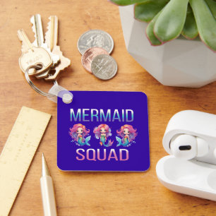 Mermaid Squad Key Ring