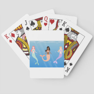 mermaid squad playing cards