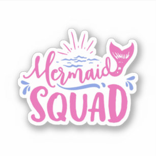 Mermaid Squad Sticker