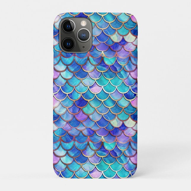Mermaid Stained Glass Case-Mate iPhone Case (Back)