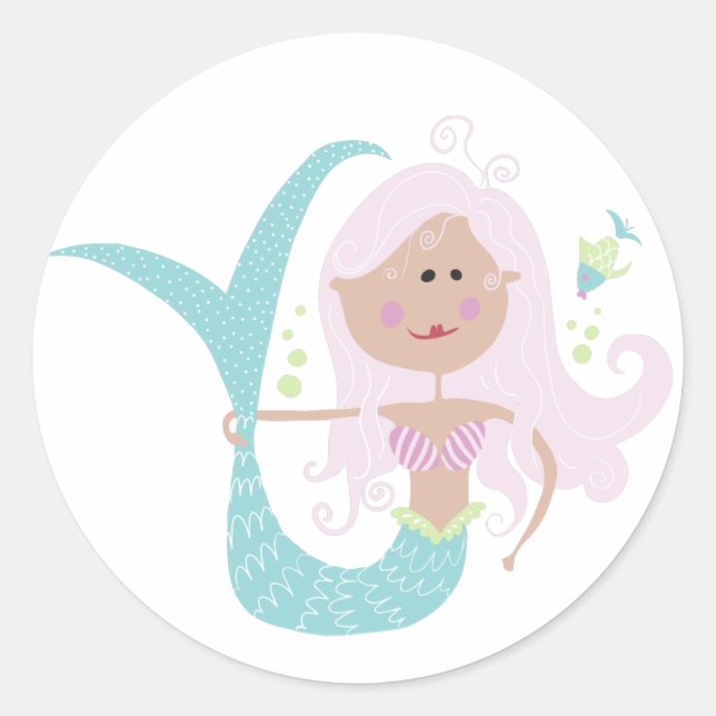 Mermaid Stickers (Front)