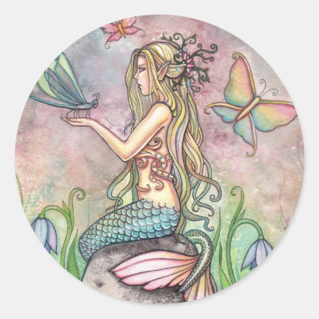 Mermaid Stickers by Molly Harrison (Front)