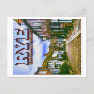 MERMAID STREET - RYE - EAST SUSSEX ENGLAND UK POSTCARD