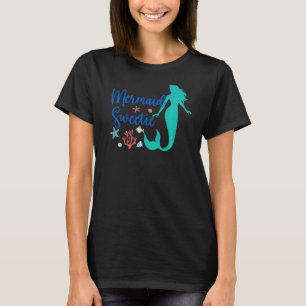 Mermaid Sweetie Birthday Girls Family Themed Magic T-Shirt