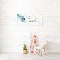 Mermaid Tail Bridal Shower Welcome