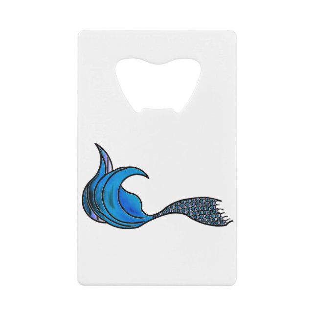 Mermaid Tail in blue (Front)