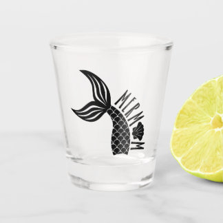 Mermaid tail shot glass