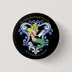 Mermaid Tavern (Colour) 3 Cm Round Badge