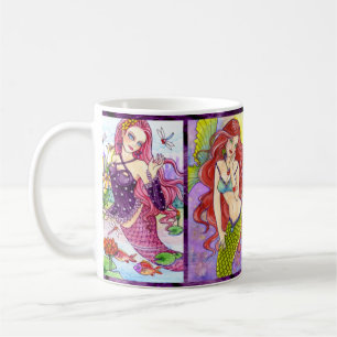 Mermaid Tea Coffee Mug by Ann Howard