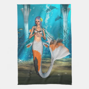 Mermaid Tea Towel