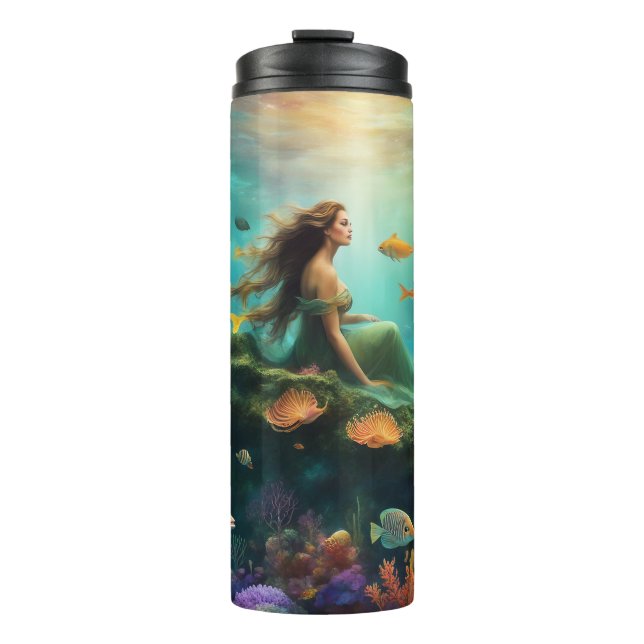 Mermaid -Thermal Tumbler (Front)