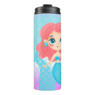 Mermaid  thermal tumbler