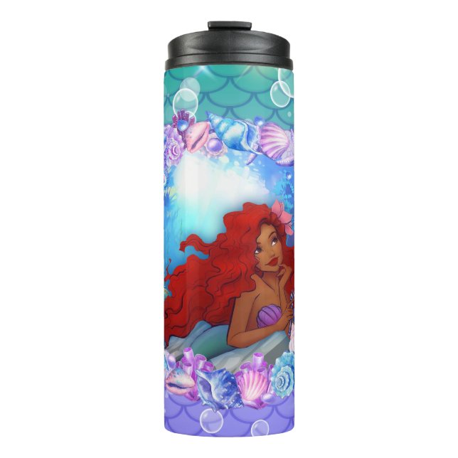 Mermaid  thermal tumbler (Front)