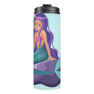 Mermaid  thermal tumbler
