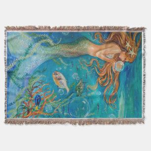 mermaid throw