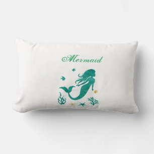 Mermaid Throw Pillow