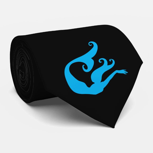 Mermaid Tie (Rolled)