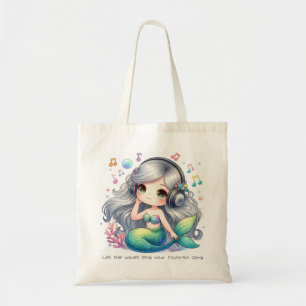 Mermaid tote bag