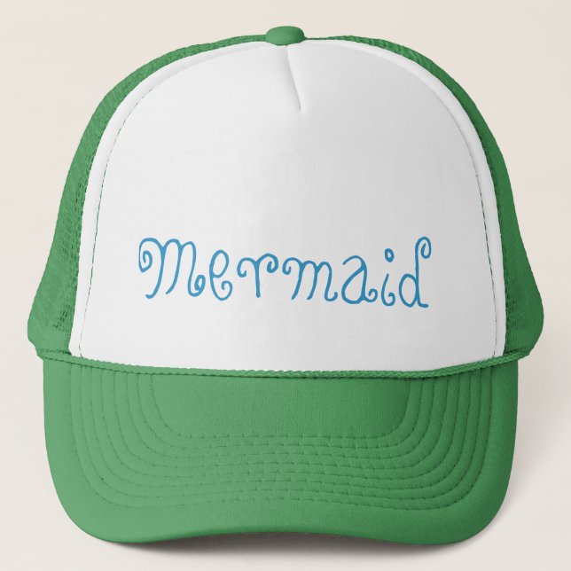Mermaid Trucker Hat (Front)