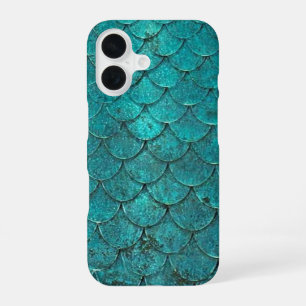 Mermaid turquoise iPhone case