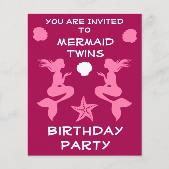  Mermaid Twin Sisters (Front)