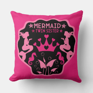  Mermaid Twin Sisters Cushion