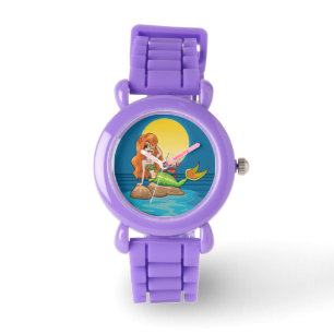 Mermaid under a Full Moon Watch
