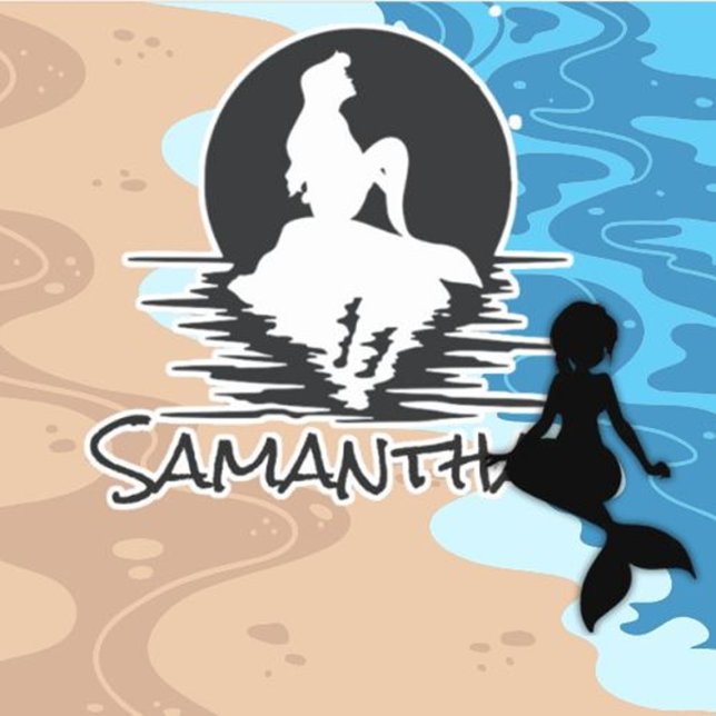 mermaid Under-the-Sea Birthday  (Celebrate your child's special day with a magical mermaid under-the-sea birthday sticker)