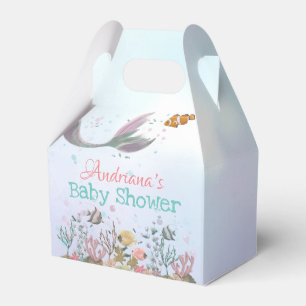 Mermaid Under The Sea Favour Box