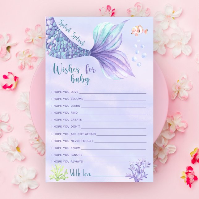 Mermaid Under the sea Ocean Wishes for baby (Creator Uploaded)